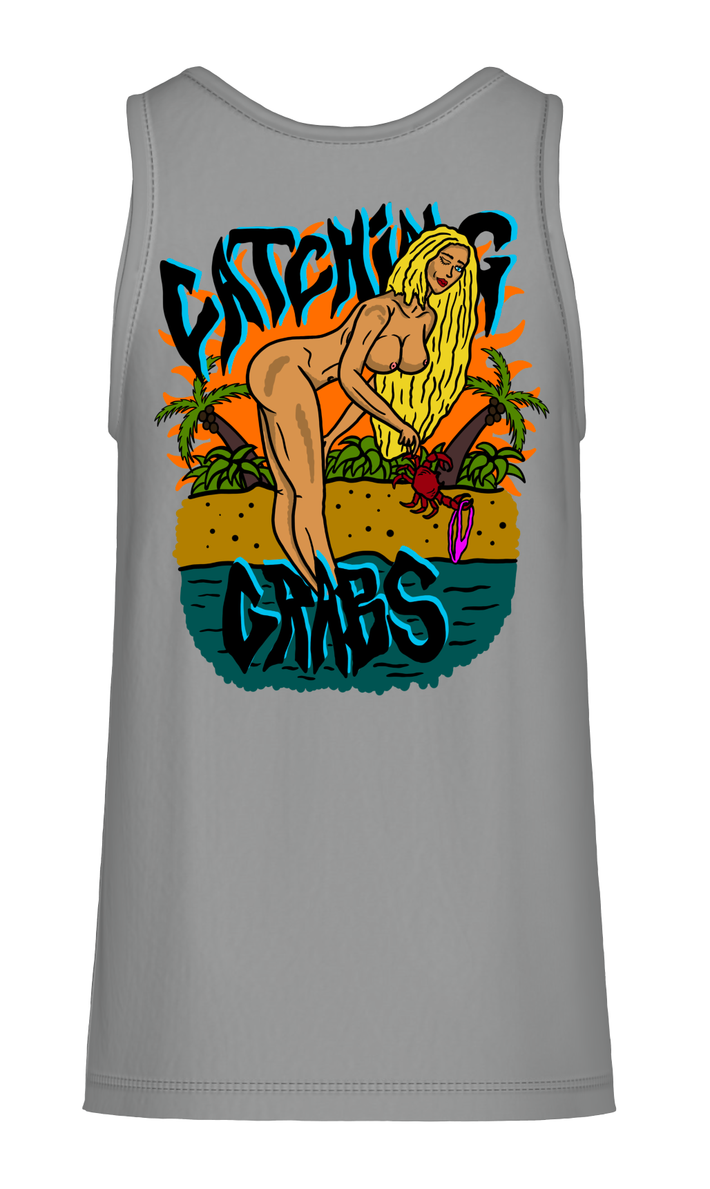 UPF tank top - Catching Crabs