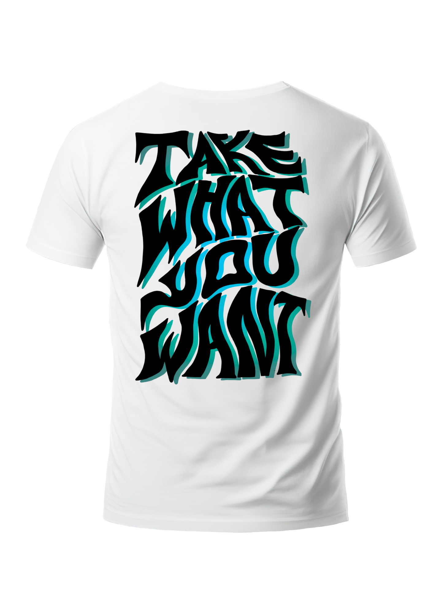 Short Sleeve UPF Shirt - Take What You Want Water