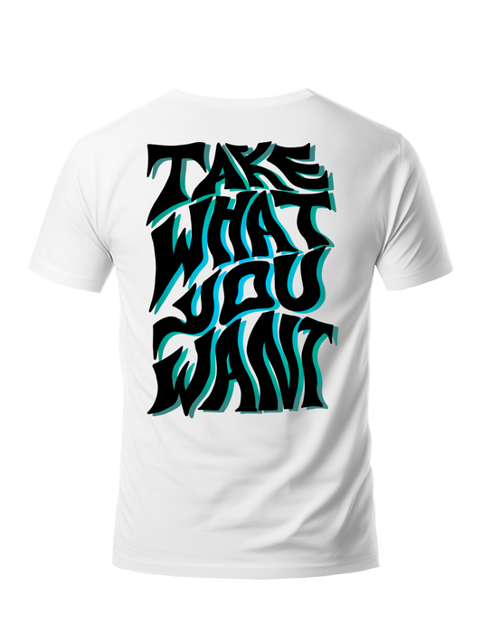 Short Sleeve UPF Shirt - Take What You Want Water